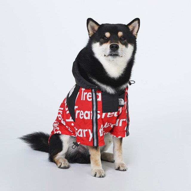 Windproof Dog Winter Jacket THE DOG FACE
